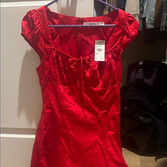 Astr Dresses & Skirts - NWT ASTR Red Babydoll Dress